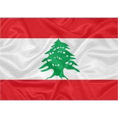 Líbano - Tamanho: 0.70 x 1.00m